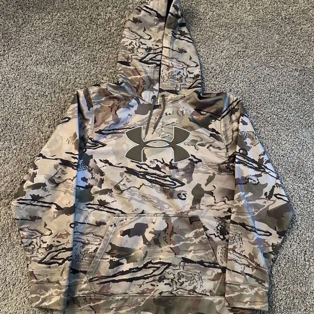 LG Camouflage Hoodie with Logo